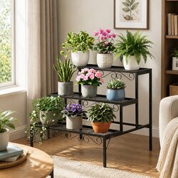 Enhance Your Space with 3 Tier Plant Stand Shelf