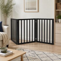 Enhance Your Space with a Stylish Wooden Pet Gate