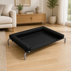 Comfortable Large Elevated Pet Bed for Indoor and Outdoor Use