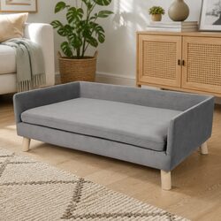 Pet Sofa Bed Dog Lounge Elevated Warm Soft Couch Small Medium Breeds Modern