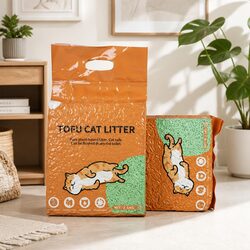 Eco-Friendly Tofu Cat Litter with Green Tea Scent 2.5kg