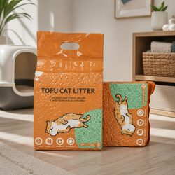 Eco-Friendly Tofu Cat Litter for a Fresh Home 2.5kg