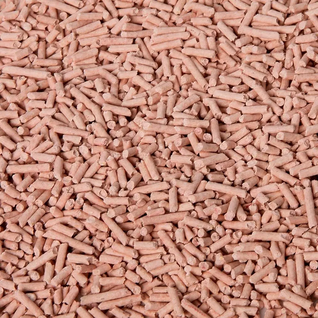Tofu Cat Litter 2.5kg Clumping Flushable Biodegradable Odour Control Peach Scent