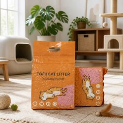 Watermelon Scented 2.5kg Tofu Cat Litter for Happy Homes