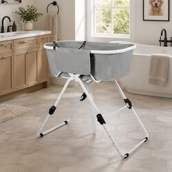 Enhance Your Pet Grooming Space with This Folding Bathtub