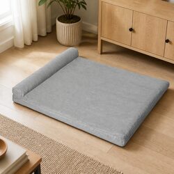 Chew-Proof Memory Foam Pet Bed X-Large Waterproof Dog Cat Cushion Washable