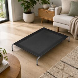 Stylish Elevated Pet Bed for Dogs and Cats, Indoor Use