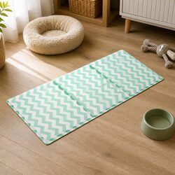 Enhance Your Pet's Comfort with This Green Cooling Mat