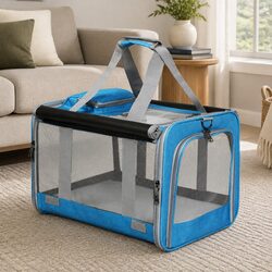 Travel in Style with the XL Pet Carrier Bag