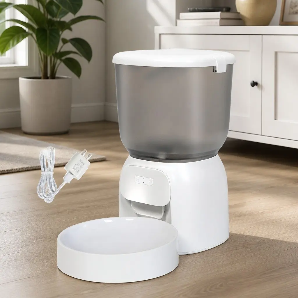 Automatic Pet Feeder 4L WiFi App Control Smart Feeding Station for Dogs and Cats