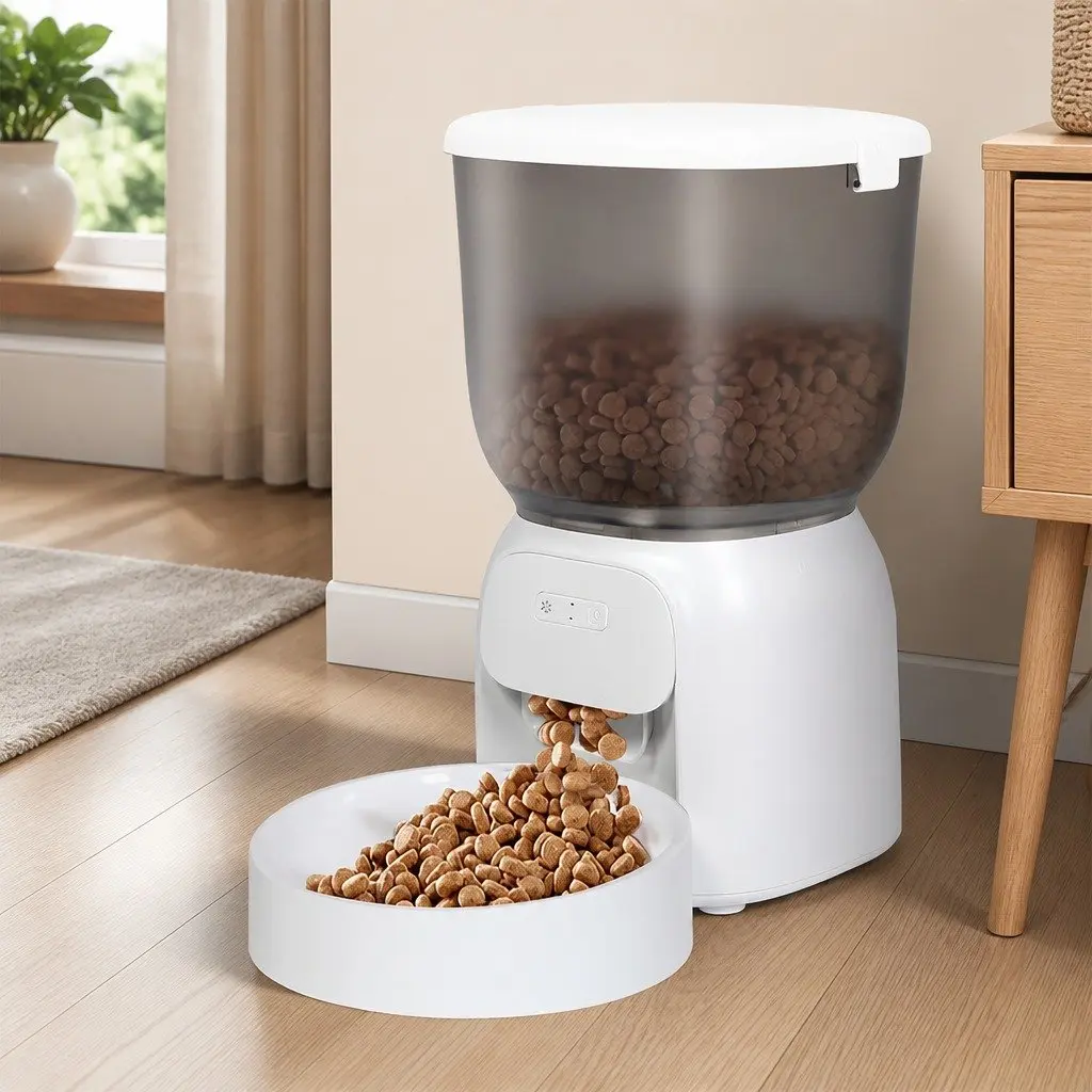 Automatic Pet Feeder 4L WiFi App Control Smart Feeding Station for Dogs and Cats