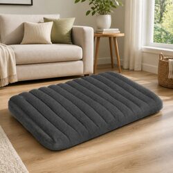 Orthopedic Dog Bed Large L Size Removable Washable Cover Sherpa Plush Grey Pet