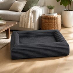 Comfortable and Stylish XL Dog Bed in Grey for Your Home