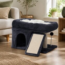 Stylish Cat Tree Bed That Elevates Your Living Space