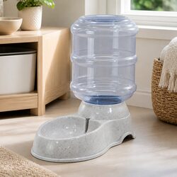 Elegant 3.5L Pet Feeder & Water Dispenser for Your Home