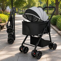 Enhance Your Adventures with Our 3-in-1 Pet Stroller