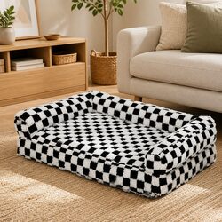 Sofa-Style Orthopedic Dog Bed for Quality Sleep
