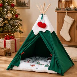 Enhance Your Home with This Cozy Pet Tent Bed