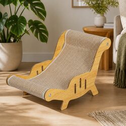 Enhance Your Space with a Cozy Cat Scratcher Lounge Chair