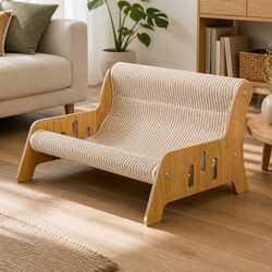 Stylish Cat Scratcher Bed Lounge Chair for Home Comfort