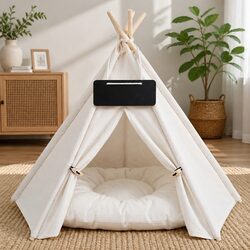 Chic Pet Tent Dog Bed Enhancing Your Home Decor