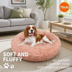Stylish Pink Pet Bed: Enhance Your Living Space with Comfort