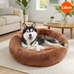 Create a Cozy Corner with this Plush Pet Bed 120cm