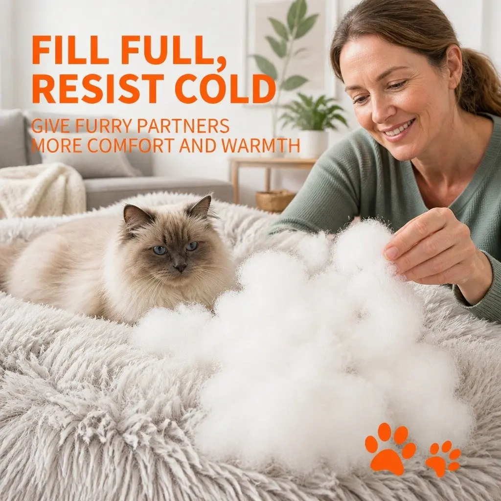 XL Dog Sofa Bed Calming Cushion Plush Mat with Removable Bolster Non-Slip Waterproof Fabric for Couch Car Floor