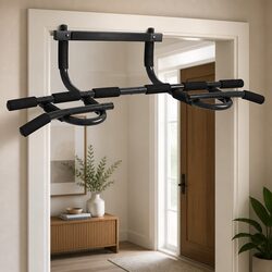 Pull Up Bar 104CM Doorway Chin Up Horizontal Bar Home Gym Exercise Training