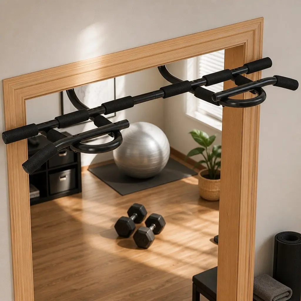 Pull Up Bar 104CM Doorway Multifunctional Horizontal Bar for Home Gym Exercise Training