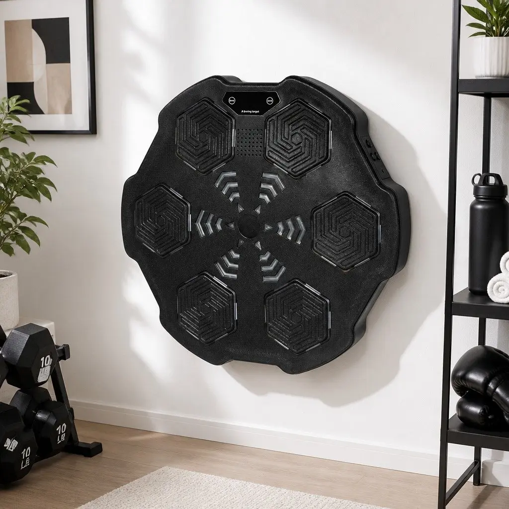 Electronic Music Punching Box Home Gym Fitness Training Machine Bluetooth Connectivity 8 Speed Settings