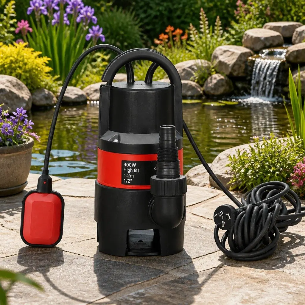 Submersible Pump 400W Dirty Water Sewage Bore Tank Well Drainage Portable