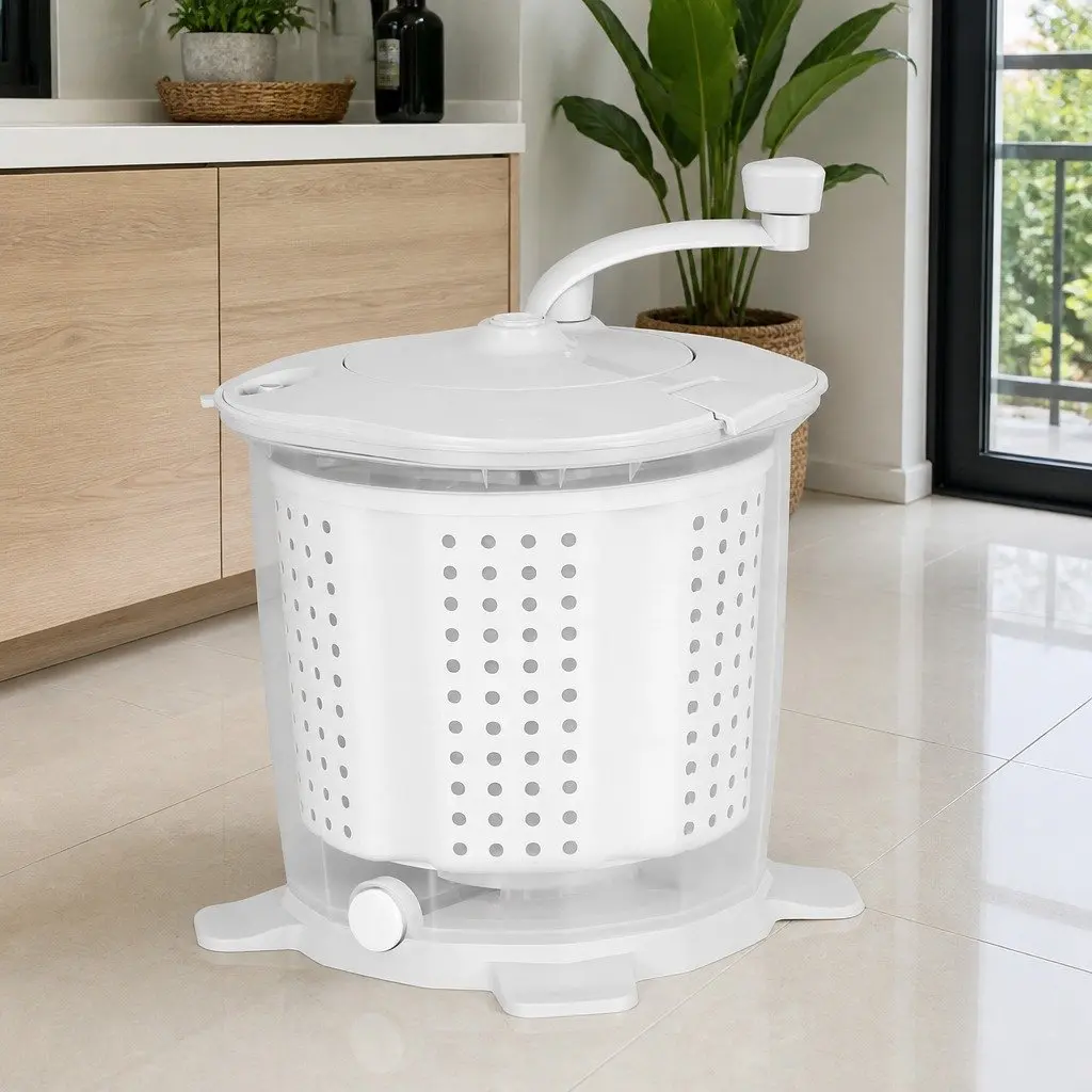 Portable Washing Machine 2.5kg Manual Dryer Compact Lightweight for Caravan Camping Apartment