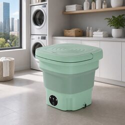 Convenient Portable Washing Machine for Travelers