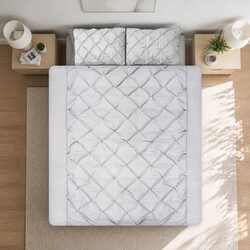 Elevate Your Bedroom with This Grey Quilt Cover Set