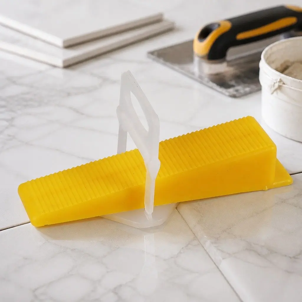 Tile Leveling System 400 Clips 200 Wedges Push Pliers Suction Cups Installation Tool
