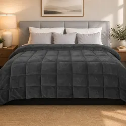 Elevate Your Space with a Queen Diamond Stitch Comforter