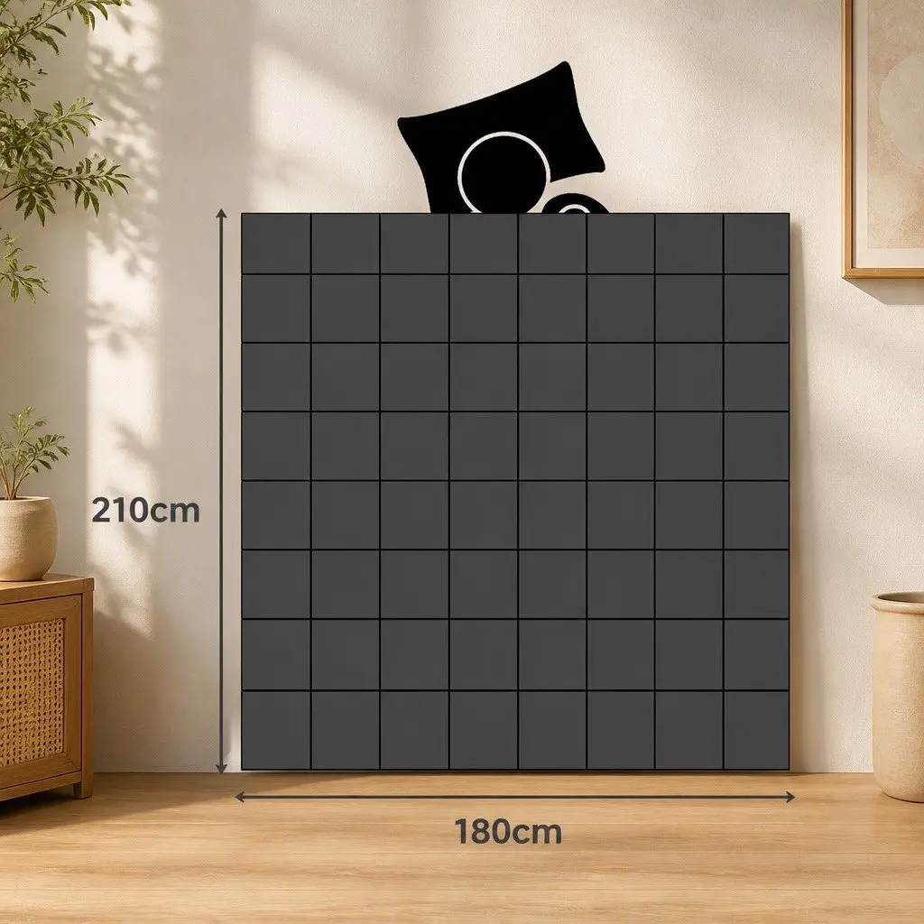 Double Quilt 400GSM Renewable Fiber Soft Baffle Box Hypoallergenic Breathable