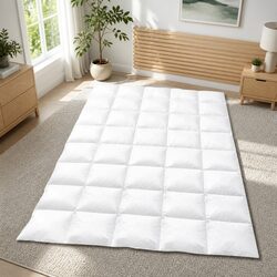 Cozy Single Bed Duck Down Feather Quilt for Your Home