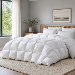 Elevate Your Space with a Super King Duck Feather Down Quilt