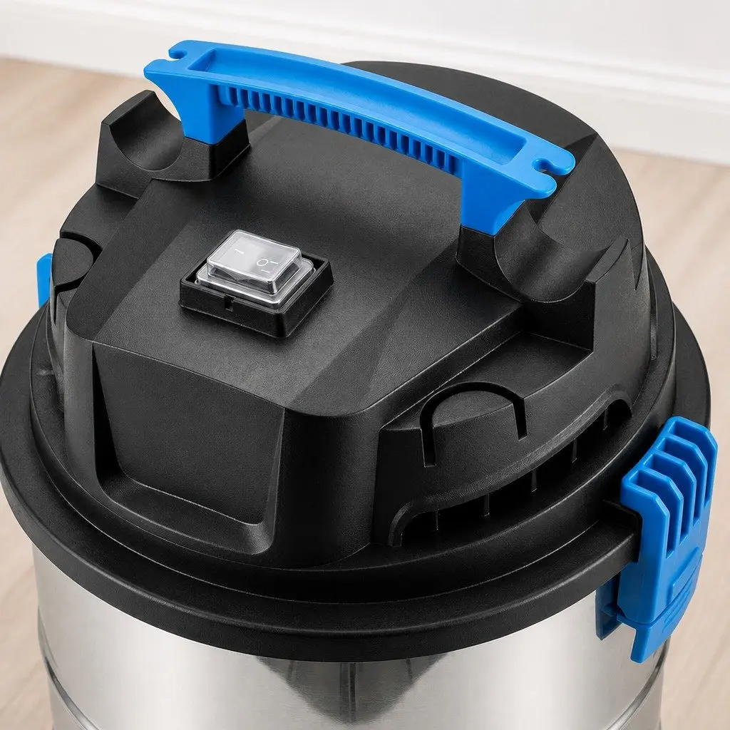 Wet Dry Vacuum Cleaner 20L 1200W Motor HEPA Filter 3-in-1 Function Blower Garage Workshop
