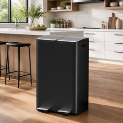 Transform Your Kitchen with a 60L Dual Compartment Bin