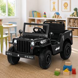 Kids Ride On Car Electric Off-Road Jeep with Remote Control