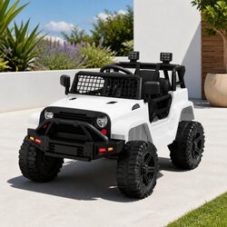 Kids Electric Ride On Car: Jeep Style Fun for Outdoor Play