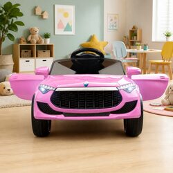 Enhance Playtime with the Pink Kids Electric Ride On Car 12V