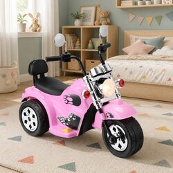 Pink Electric Ride On Motorbike for Outdoor Fun