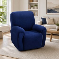 Transform Your Space with Navy Blue Recliner Chair Cover