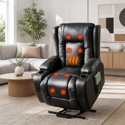 Enhance Your Living Space with This Heated Massage Recliner