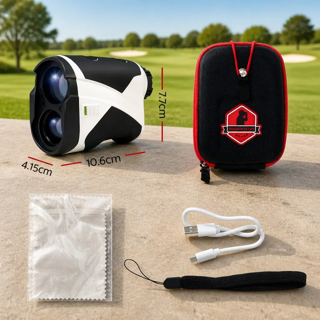 Golf Rangefinder 700M Laser Distance Slope Compensation Vibration Alert