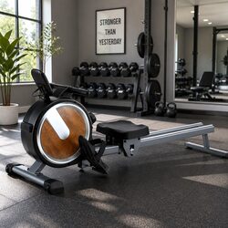 Elevate Your Home Workouts with This Foldable Rowing Machine